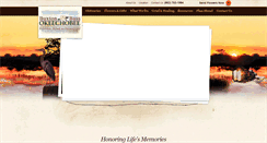 Desktop Screenshot of okeechobeefuneralhome.com